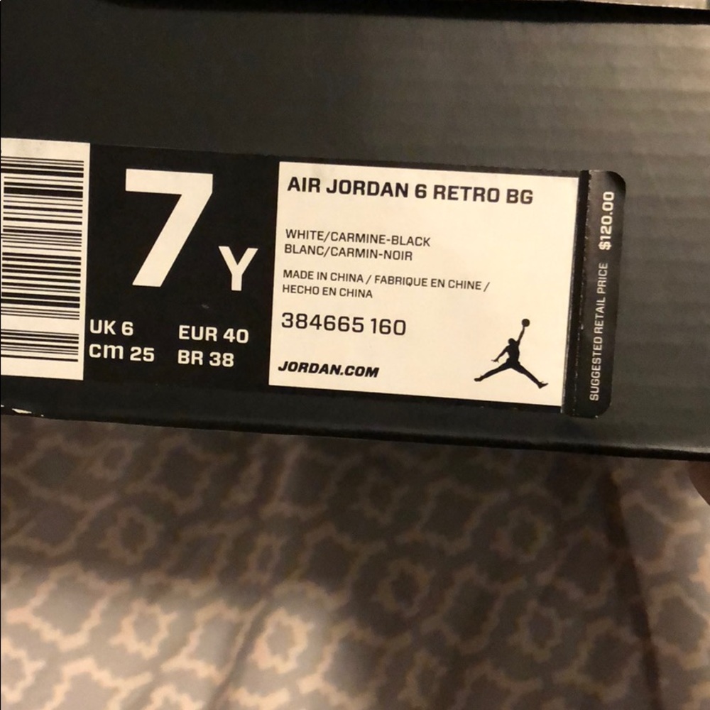 Jordan Carmin 6s